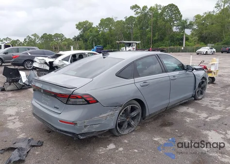 2023 Honda Accord Hybrid Sport-L from USA, damaged, VIN 1HGCY2F72PA053505